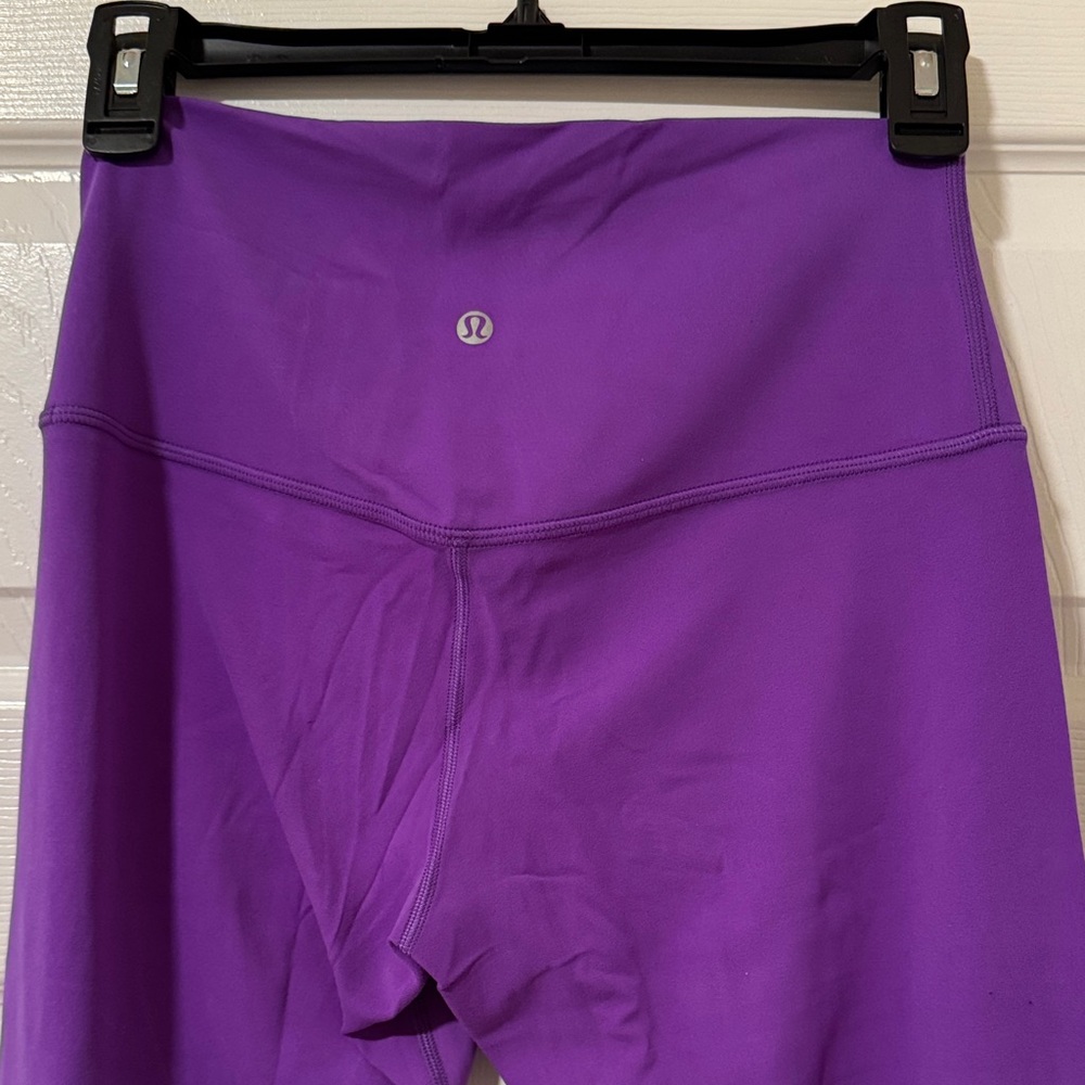 Lululemon Women’s Align High Rise Crop 23” Leggings - Purple Size 8 - Picture 7 of 9